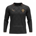 Camiseta Portugal Special Manga Larga 2025 Negro
