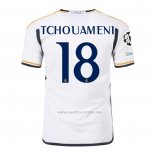 1ª Camiseta Real Madrid Jugador Tchouameni 2023-2024
