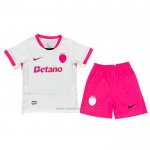 Camiseta Sporting Special Nino 2025-2026 Blanco Rosa