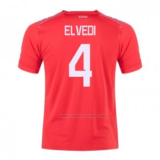 1ª Camiseta Suiza Jugador Elvedi 2022