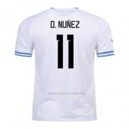 2ª Camiseta Uruguay Jugador D.Nunez 2022
