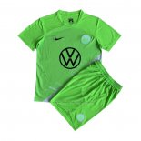 1ª Camiseta Wolfsburg Nino 2023-2024