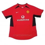 1ª Camiseta Manchester United Retro 2002