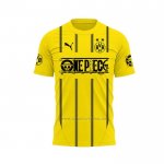 Tailandia Camiseta Borussia Dortmund ONE PIECE 2025-2026 Amarillo