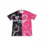 Tailandia Camiseta Real Madrid Dragon 2025-2026 Negro Rosa