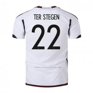 1ª Camiseta Alemania Jugador Ter Stegen 2022