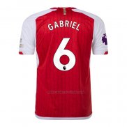 1ª Camiseta Arsenal Jugador Gabriel 2023-2024