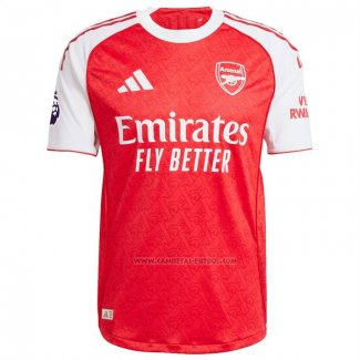 1ª Camiseta Arsenal Authentic 2025-2026