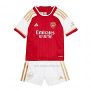 1ª Camiseta Arsenal Nino 2023-2024
