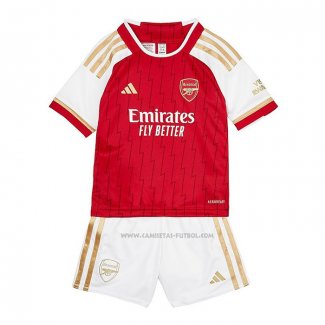 1ª Camiseta Arsenal Nino 2023-2024