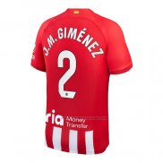 1ª Camiseta Atletico Madrid Jugador J.M.Gimenez 2023-2024