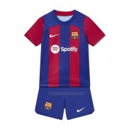 1ª Camiseta Barcelona Nino 2023-2024