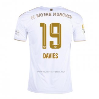 2ª Camiseta Bayern Munich Jugador Davies 2022-2023
