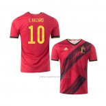 1ª Camiseta Belgica Jugador E.Hazard 2020-2021