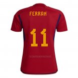 1ª Camiseta Espana Jugador Ferran 2022