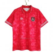 1ª Camiseta Gales Retro 90-92