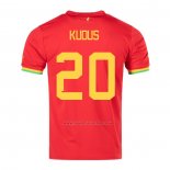 2ª Camiseta Ghana Jugador Kudus 2022