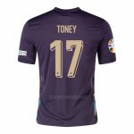 2ª Camiseta Inglaterra Jugador Toney 2024