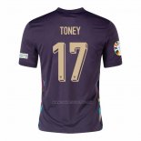 2ª Camiseta Inglaterra Jugador Toney 2024