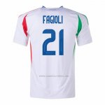 2ª Camiseta Italia Jugador Fagioli 2024-2025