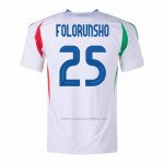 2ª Camiseta Italia Jugador Folorunsho 2024-2025