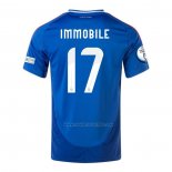1ª Camiseta Italia Jugador Immobile 2024-2025