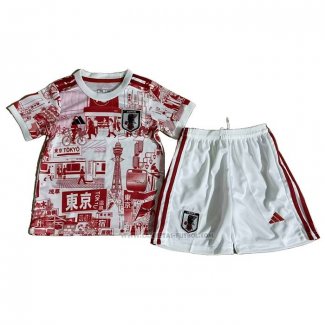 Camiseta Japon Anime Nino 2024-2025 Rosa