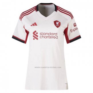 2ª Camiseta Liverpool Mujer 2025-2026