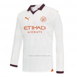 2ª Camiseta Manchester City Manga Larga 2023-2024
