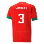 1ª Camiseta Marruecos Jugador Mazraoui 2022