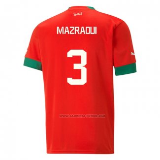 1ª Camiseta Marruecos Jugador Mazraoui 2022