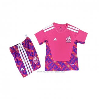1ª Camiseta Mexico Portero Nino 2026