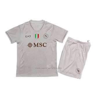 2ª Camiseta Napoli Nino 2025-2026