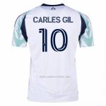 2ª Camiseta New England Revolution Jugador Carles Gil 2025