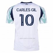 2ª Camiseta New England Revolution Jugador Carles Gil 2025