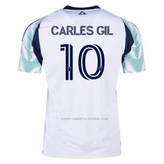 2ª Camiseta New England Revolution Jugador Carles Gil 2025