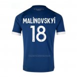 2ª Camiseta Olympique Marsella Jugador Malinovskyi 2023-2024
