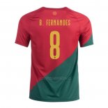 1ª Camiseta Portugal Jugador B.Fernandes 2022