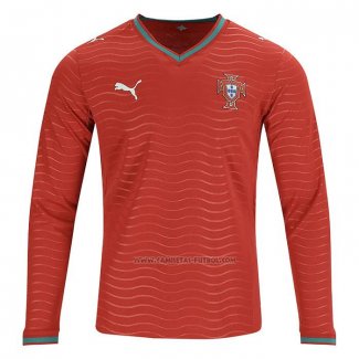 1ª Camiseta Portugal Manga Larga 2026