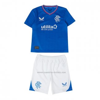1ª Camiseta Rangers Nino 2023-2024