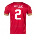 1ª Camiseta Serbia Jugador Pavlovic 2022