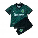 3ª Camiseta Sporting Nino 2021-2022