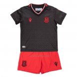 2ª Camiseta Stoke City Nino 2022-2023 Negro