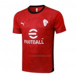 Camiseta de Entrenamiento AC Milan 2025-2026 Rojo
