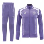 Chandal de Chaqueta del Manchester United 2025-2026 Purpura