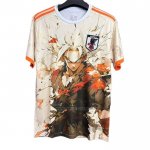 Tailandia Camiseta Japon Samurai 2025-2026 Blanco Naranja