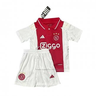 1ª Camiseta Ajax Nino 2024-2025