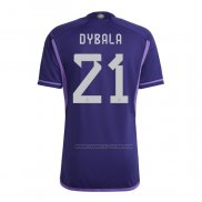 2ª Camiseta Argentina Jugador Dybala 2022