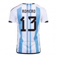 1ª Camiseta Argentina Jugador Romero 2022