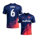 2ª Camiseta Atletico Madrid Jugador Koke 2021-2022